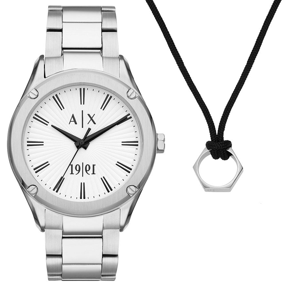Armani Exchange AX7131SET Erkek Set Kol Saati ve Kolye Seti