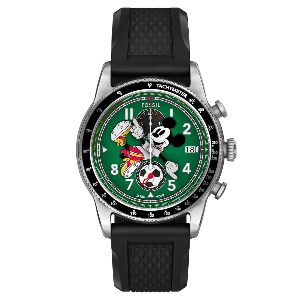 FLE1203 Disney x Fossil Limited-Edition Mickey Mouse Soccer Erkek
