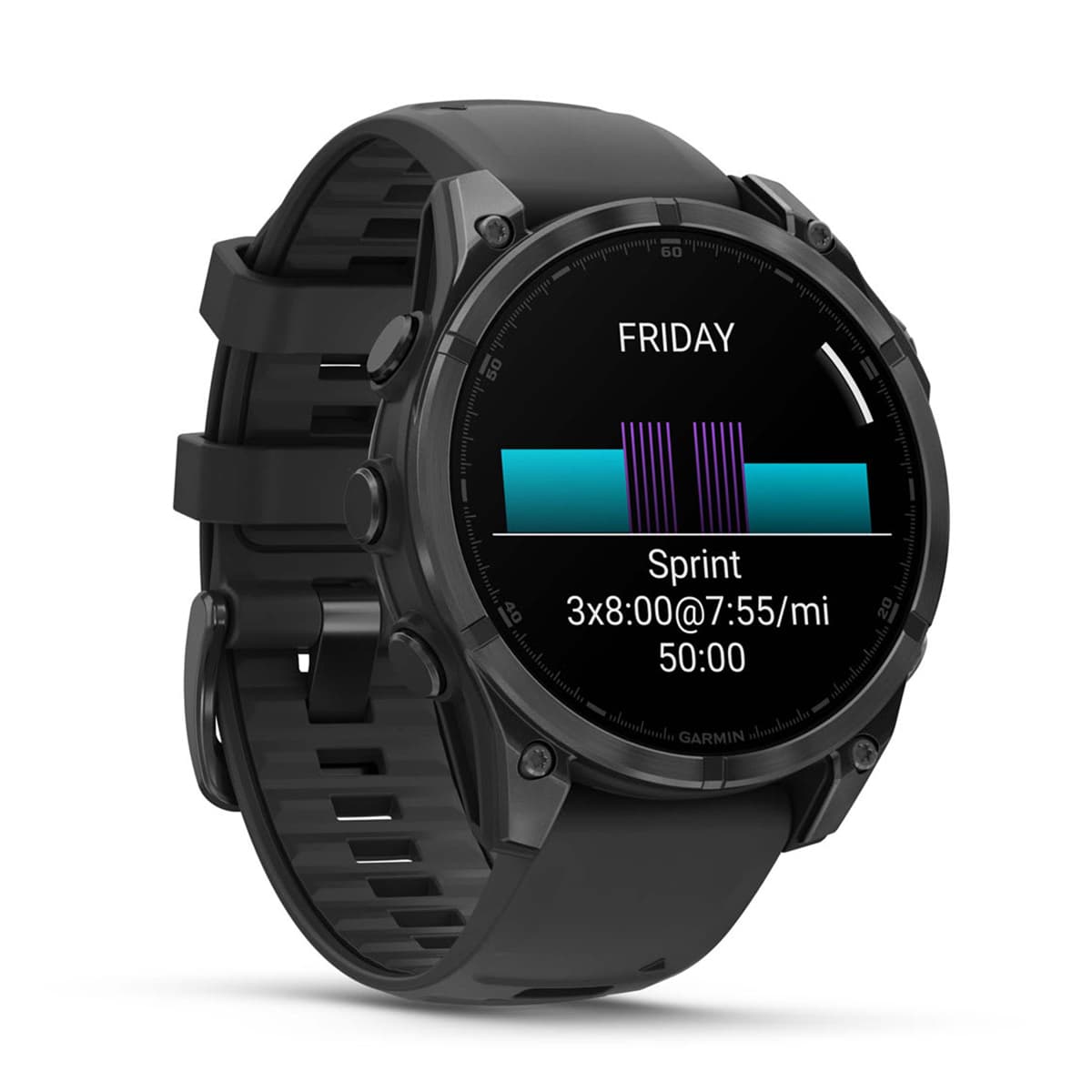 GR-010-02904-00 Fenix 8 - 47 mm AMOLED Slate Gri Akıllı Saat