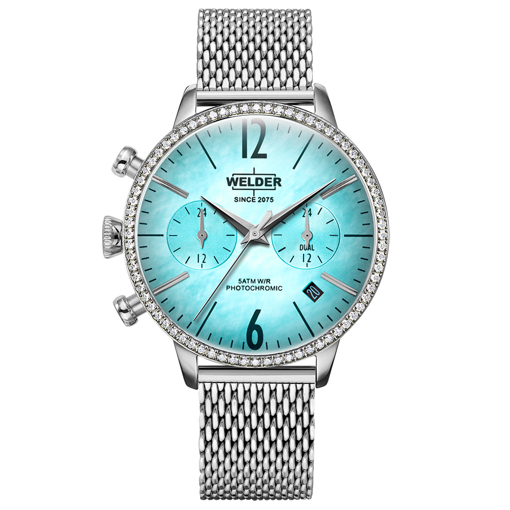Welder WWRD100S 38 mm Pırlantalı Kadın Kol Saati