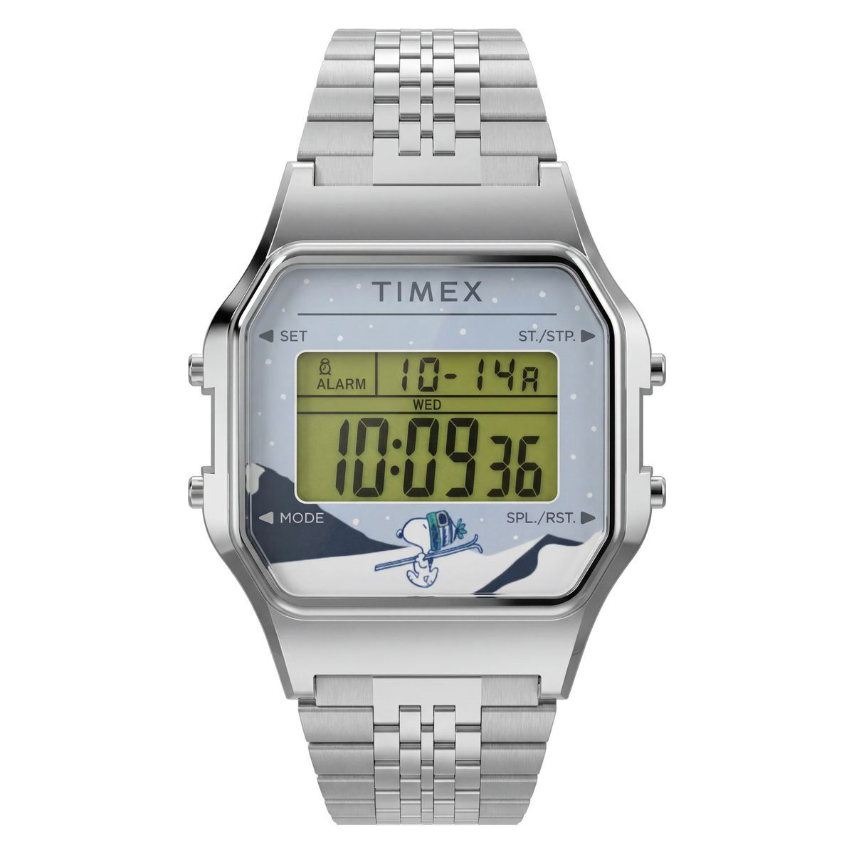 Timex TW2Y76700 Peanuts® x Timex T80 Snoopy Ski Kol Saati