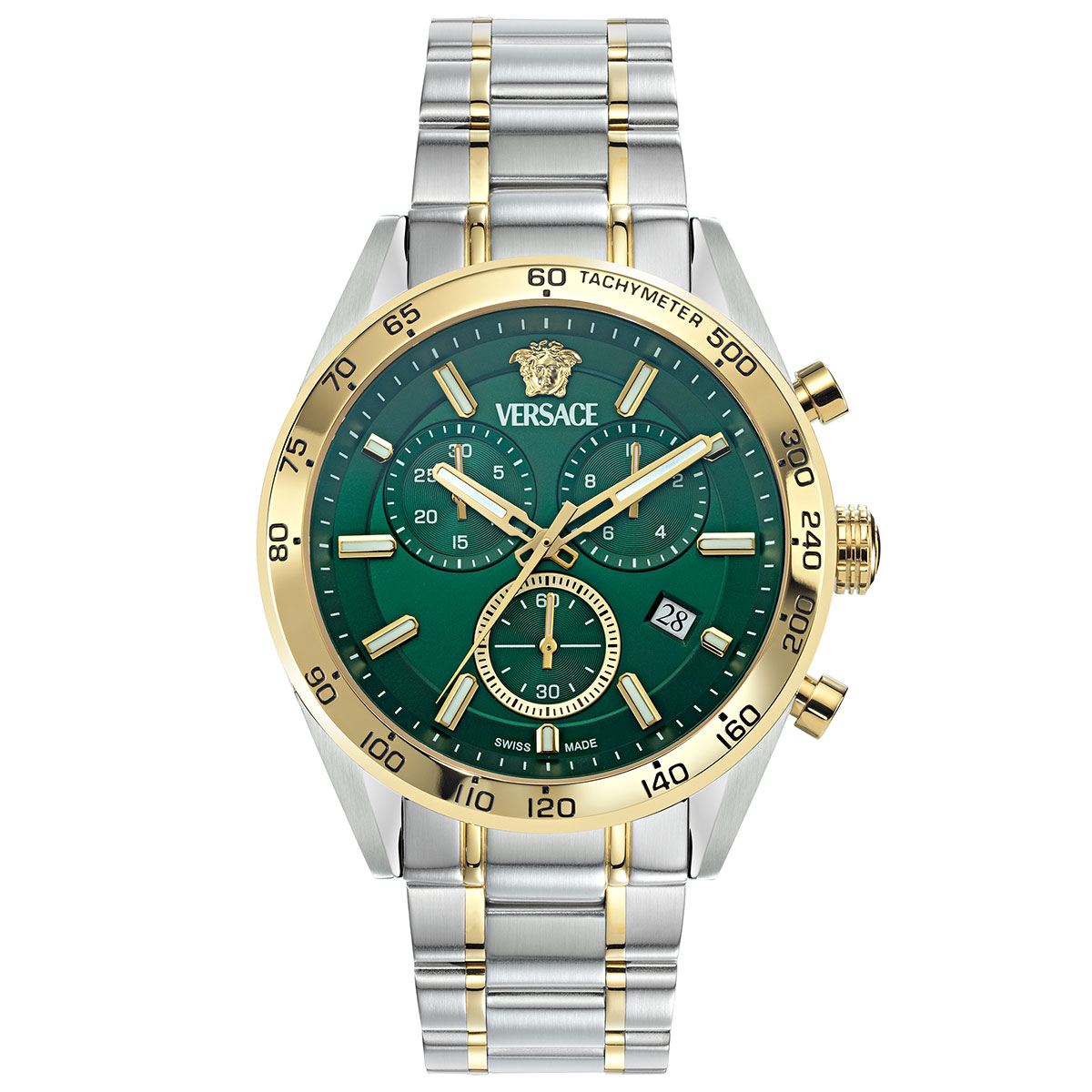 Versace V-Code Chrono VRSCVE0CA0324 Unisex Watch