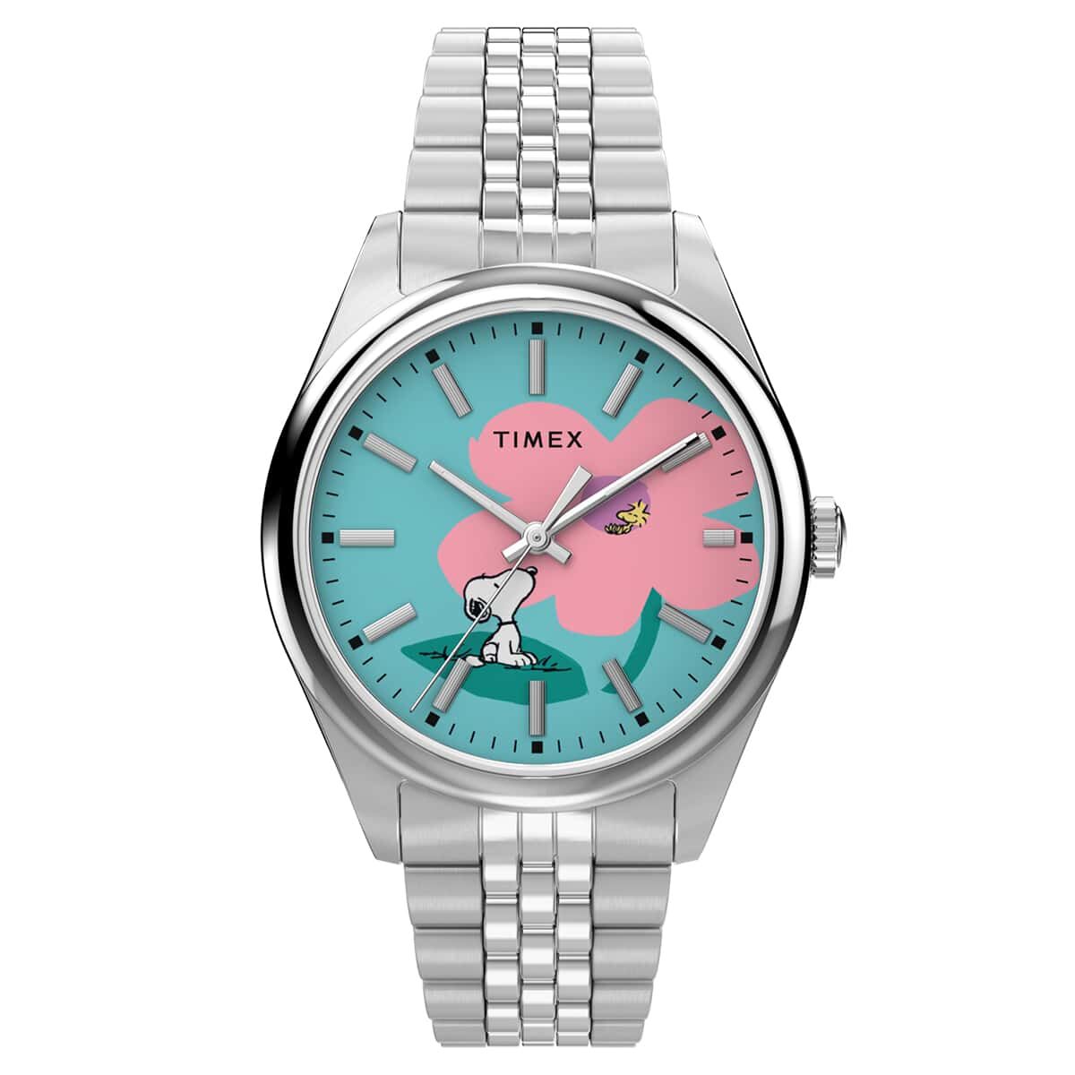 TW2Y52600 Peanuts® x Timex Legacy Snoopy with Flower Dial Kadın