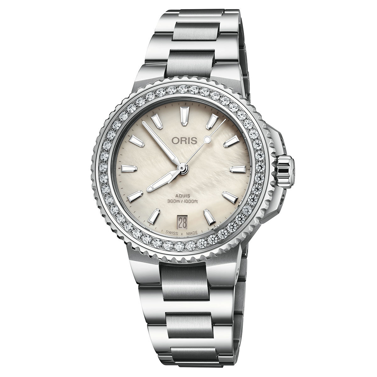 Oris O-73377924956-0781905P Pırlantalı Kadın Kol Saati