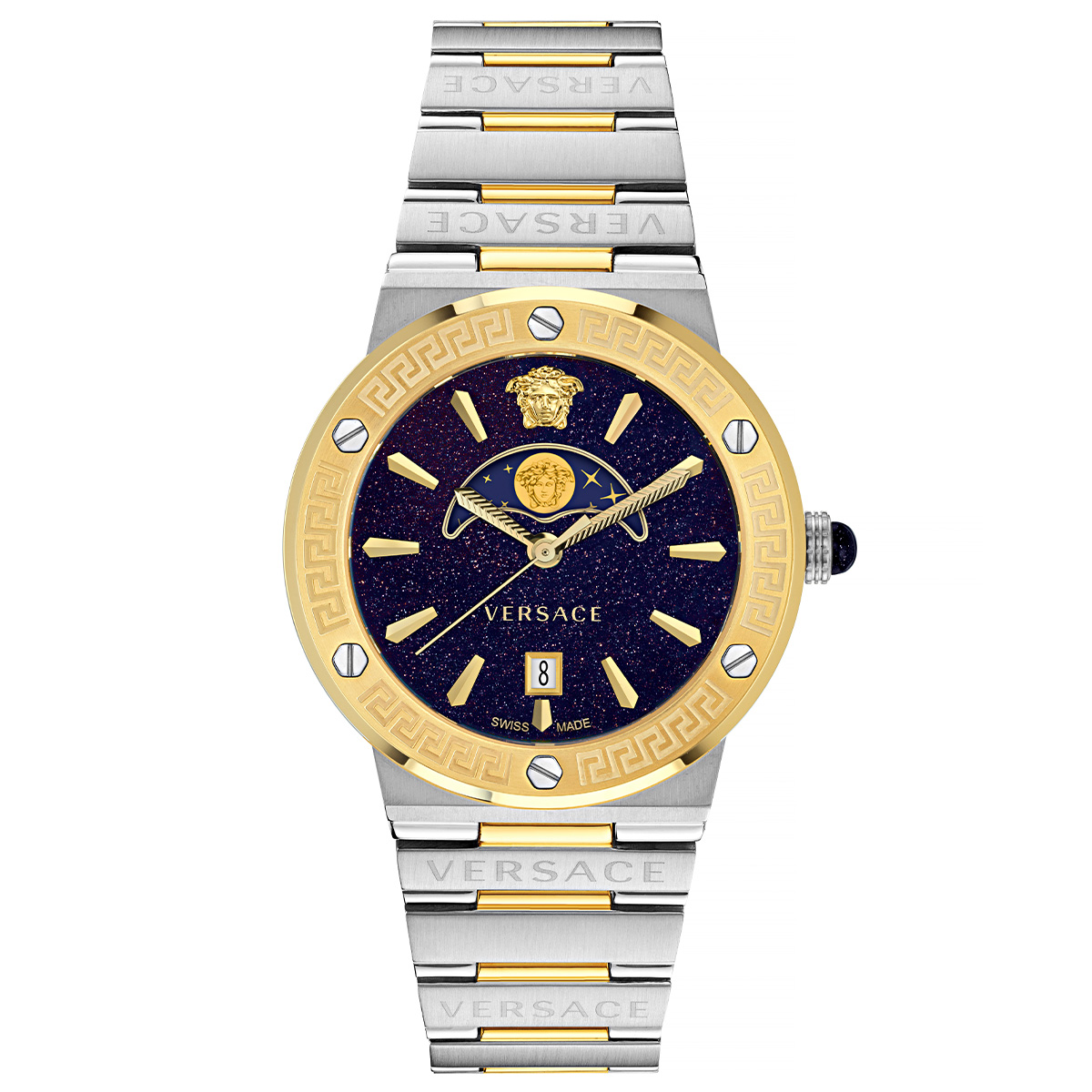Versace Greca Logo Moonphase VRSCVE7G00223 Unisex Watch