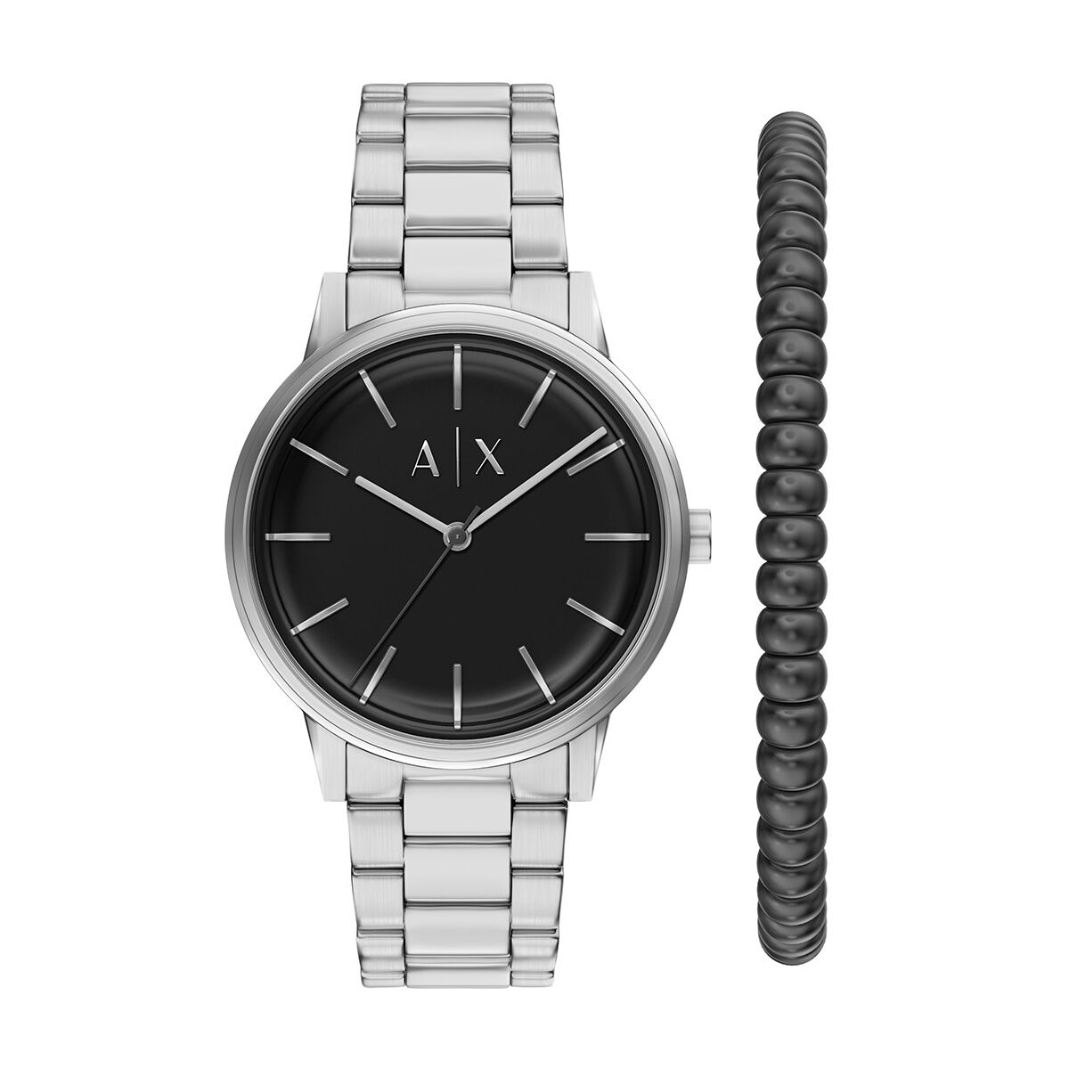 Armani Exchange AX7182SET Erkek Kol Saati ve Bileklik Seti