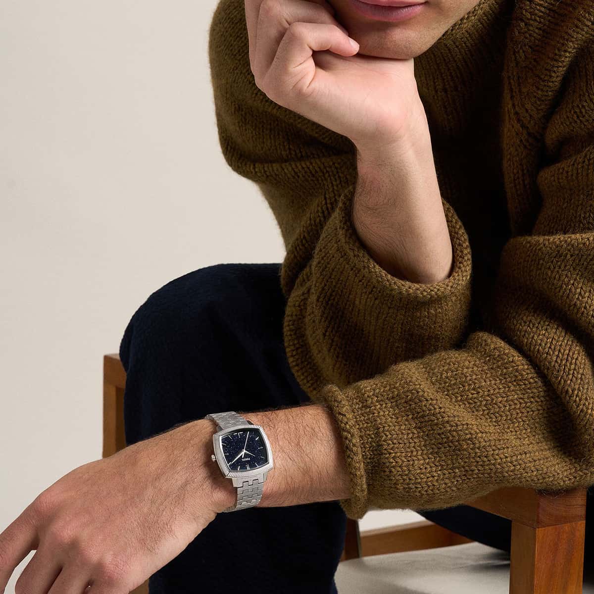 FLE1216 Nick Jonas x Fossil Machine Luxe Aventurine Kol Saati
