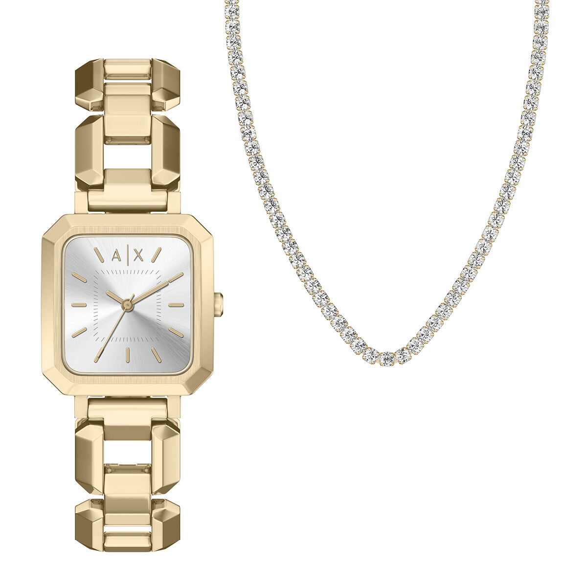 Armani Exchange AX7186SET Kadın Kol Saati ve Kolye Seti
