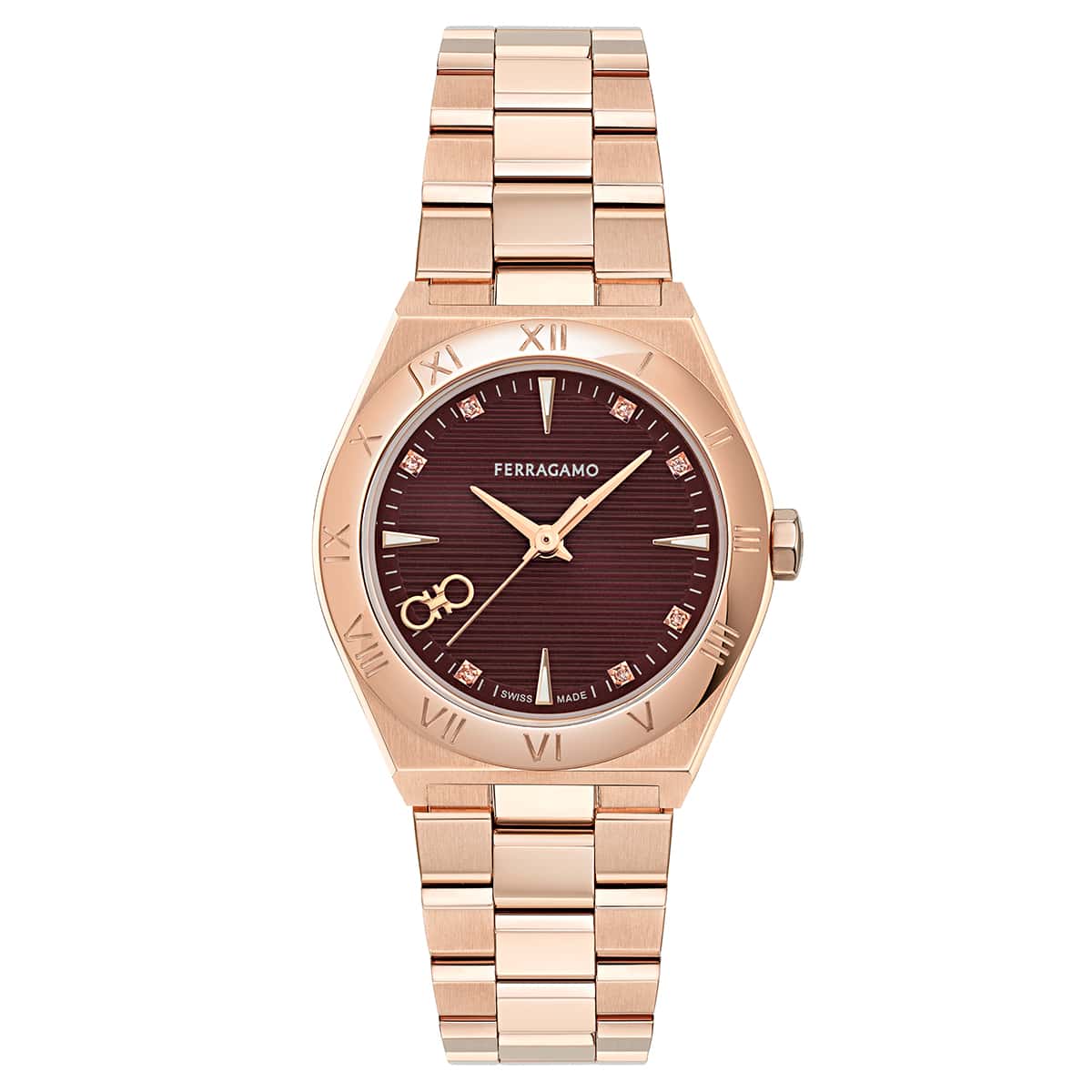 Ferragamo SFKY00825 Pırlantalı Kadın Kol Saati