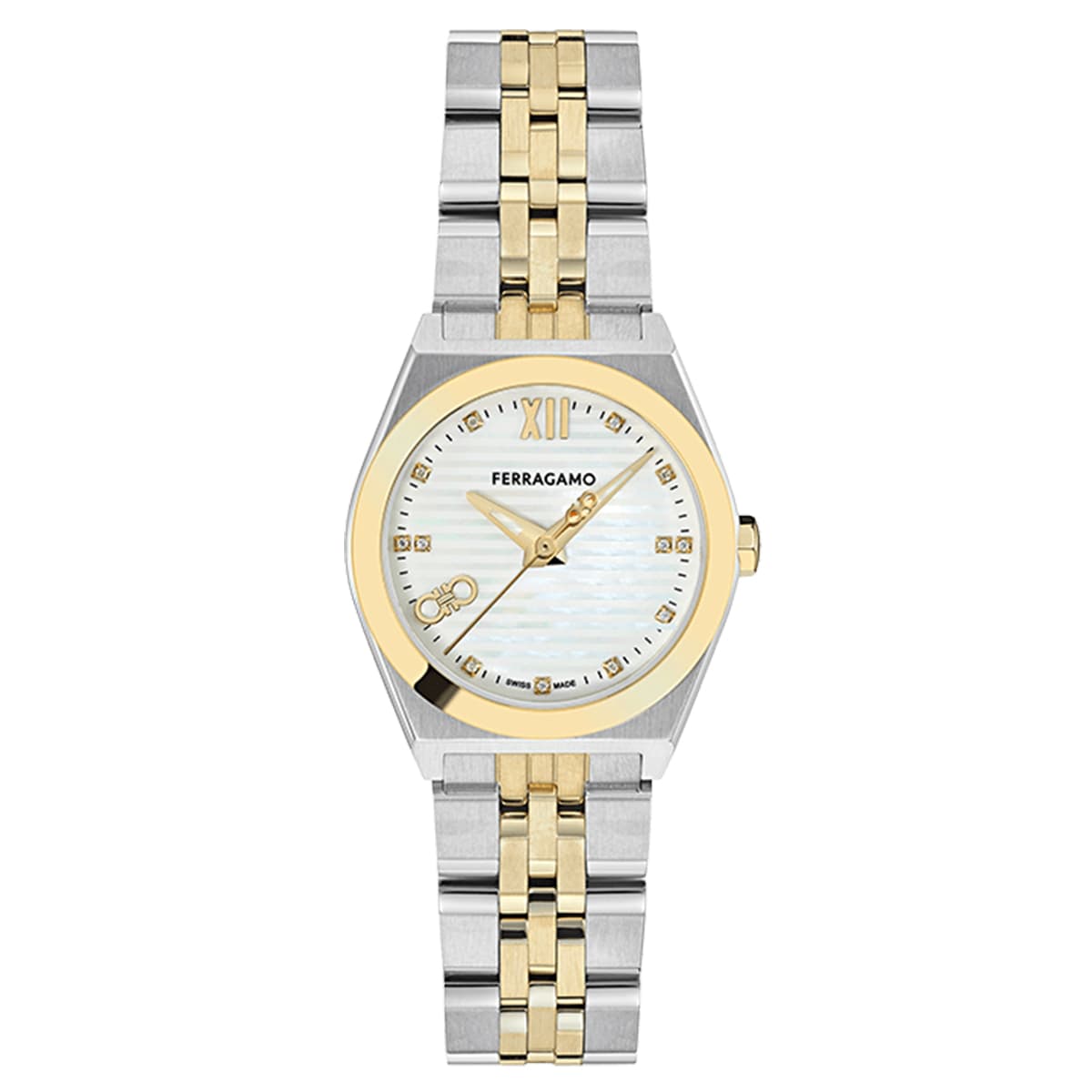Ferragamo SFKJ01324 Pırlantalı Kadın Kol Saati