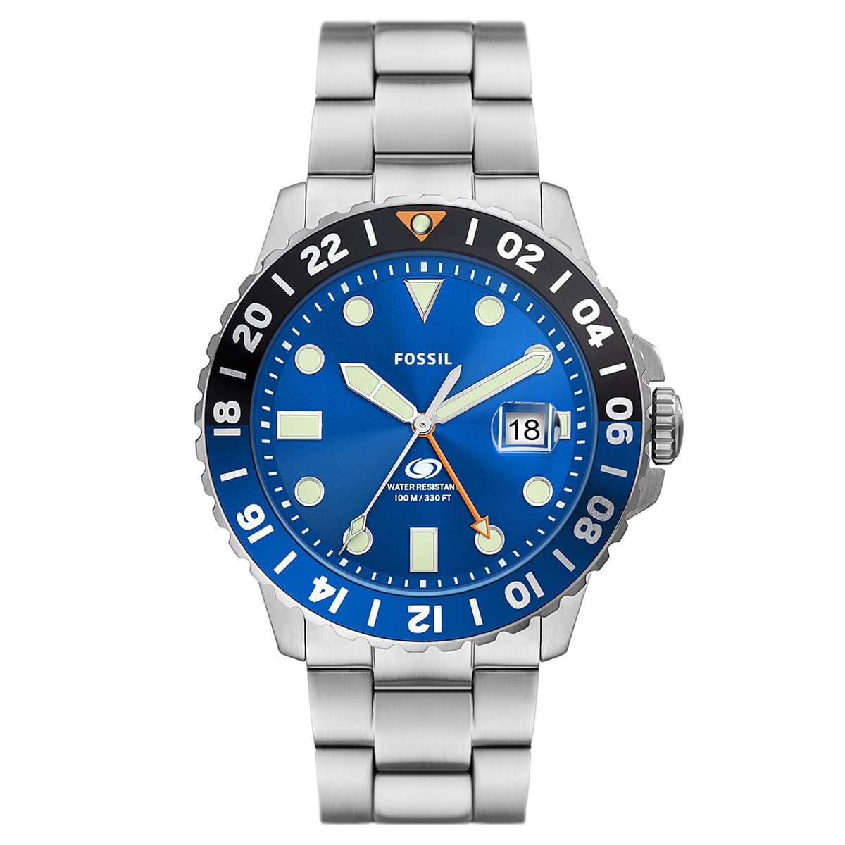 Fossil Blue Gmt FFS5991 Men’s Watch