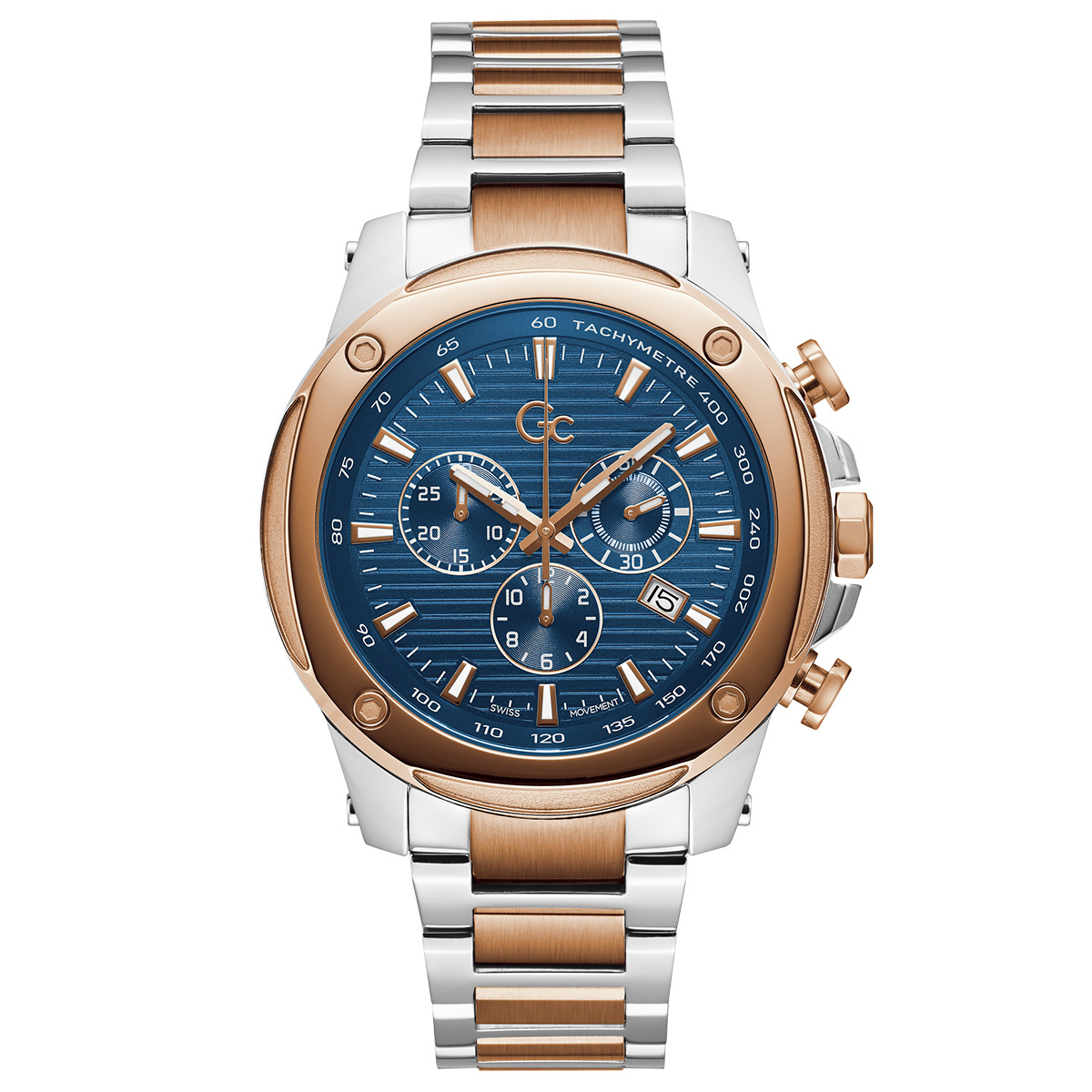 Y1183 gfc GNRF-300 Satin CBSTB アウトレット Gc GCZ13001G7MF Erkek Kol Saati - Saat ve Saat